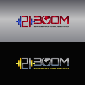 Logo Design entry 1795037 submitted by vika_@ to the Logo Design for 21BOOM run by korey@plazafitnessperformance.com