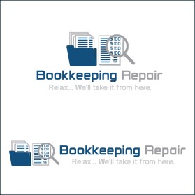 Logo Design Entry 1795210 submitted by sirtwo to the contest for Bookkeeping Repair    run by Johnny Klein