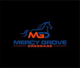 Logo Design entry 1795625 submitted by azam to the Logo Design for Mercy Grove Dressage run by Brpoole