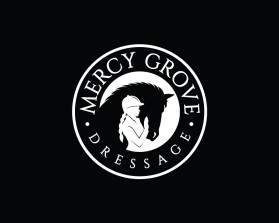 Logo Design entry 1795708 submitted by Amit1991 to the Logo Design for Mercy Grove Dressage run by Brpoole