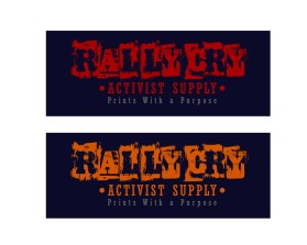 Logo Design entry 1796715 submitted by Designature to the Logo Design for Rally Cry Activist Supply  run by RallyCry 