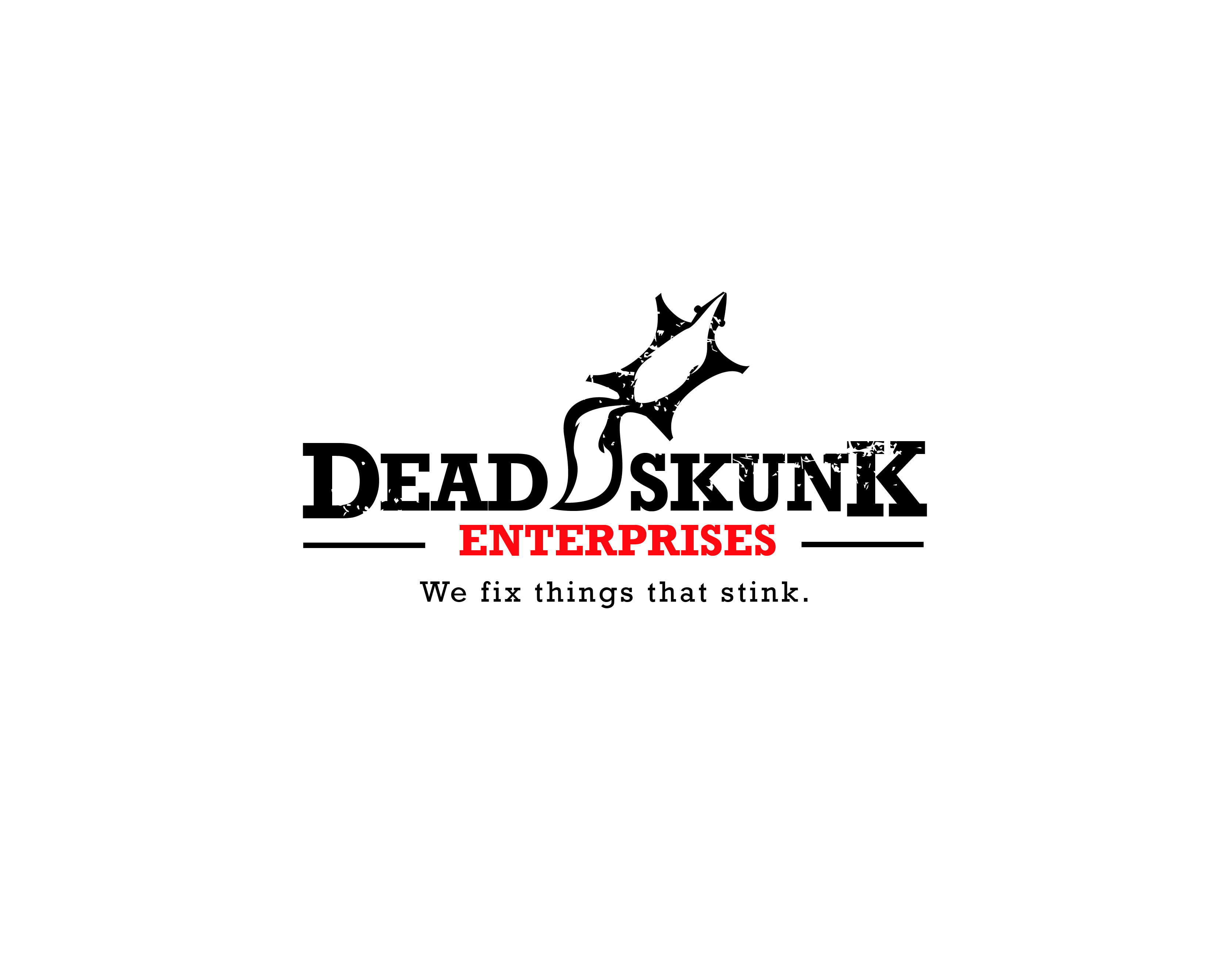 Logo Design entry 1798509 submitted by Logos to the Logo Design for Dead Skunk Enterprises run by DeadSkunk