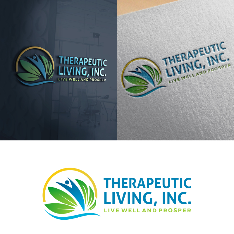 Logo Design entry 1799805 submitted by aziz5468aswar to the Logo Design for Therapeutic Living, Inc. run by scarney