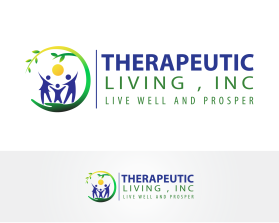 Logo Design entry 1799864 submitted by Amit1991 to the Logo Design for Therapeutic Living, Inc. run by scarney