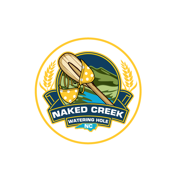 Logo Design entry 1800254 submitted by Pintu D to the Logo Design for Naked Creek Watering Hole run by Naked Creek Brew