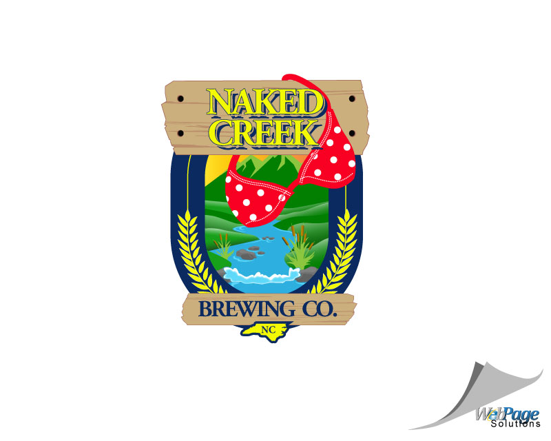Logo Design entry 1800254 submitted by webpagesol to the Logo Design for Naked Creek Watering Hole run by Naked Creek Brew