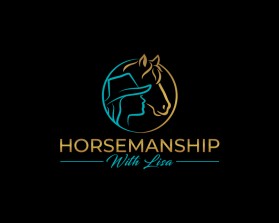 Logo Design entry 1800577 submitted by Icuk07 to the Logo Design for Horsemanship with Lisa run by HealthJunkie