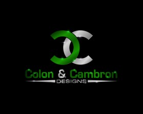 Logo Design entry 1802144 submitted by azam to the Logo Design for C C Designs   Colon & Cambron Designs run by cc designs