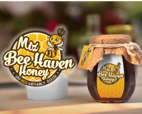 Logo Design entry 1802772 submitted by Jagad Langitan to the Logo Design for Miz Bee Haven Honey run by echristi86