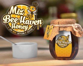 Logo Design entry 1802776 submitted by quimcey to the Logo Design for Miz Bee Haven Honey run by echristi86