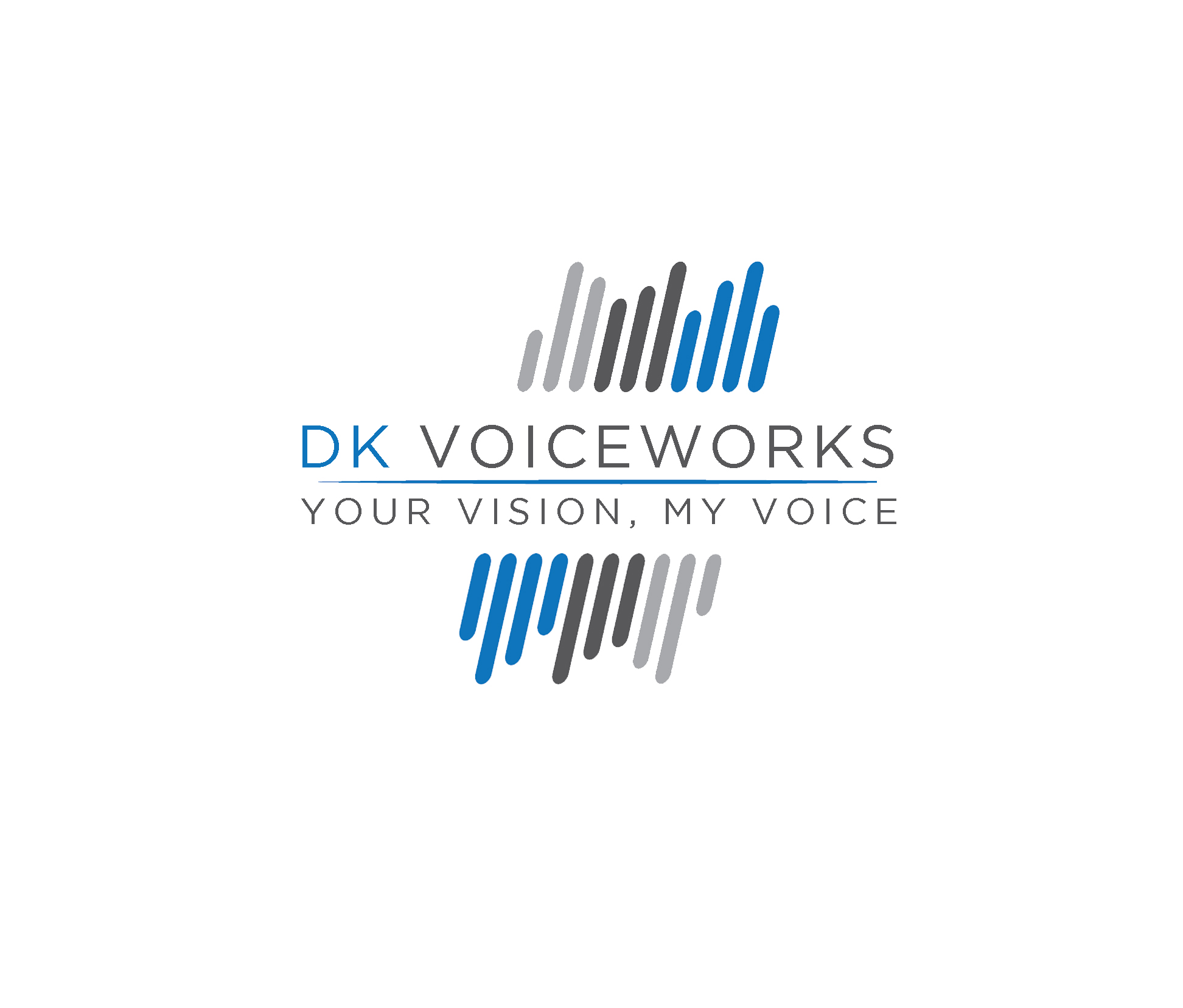 Logo Design entry 1803059 submitted by Saga09110 to the Logo Design for DK Voiceworks run by dkammer