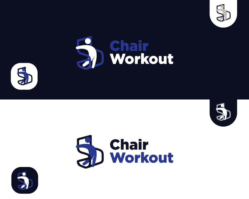 Logo Design entry 1803191 submitted by salemchopper to the Logo Design for Chair Workouts run by dlswings