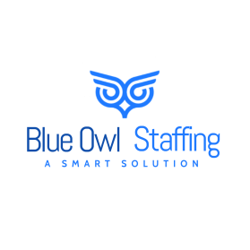 Logo Design entry 1803990 submitted by fuzzyxx to the Logo Design for Blue Owl Staffing .com run by Kimberlynmorrison