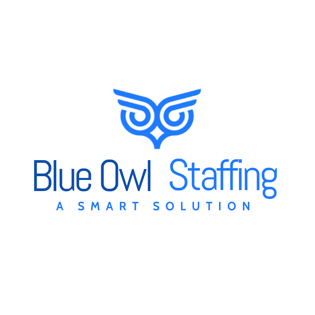 Logo Design entry 1803990 submitted by Az to the Logo Design for Blue Owl Staffing .com run by Kimberlynmorrison