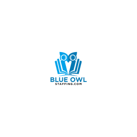 Logo Design Entry 1804004 submitted by Aminxkee to the contest for Blue Owl Staffing .com run by Kimberlynmorrison
