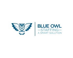 Logo Design entry 1804026 submitted by Wahyhmd to the Logo Design for Blue Owl Staffing .com run by Kimberlynmorrison