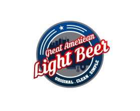 Logo Design entry 1804925 submitted by Mocomoko to the Logo Design for Great American Light Beer run by jeff1pilot