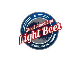Logo Design entry 1804929 submitted by berlianapril to the Logo Design for Great American Light Beer run by jeff1pilot
