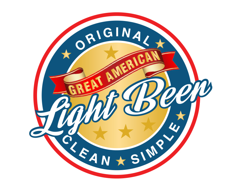 Logo Design entry 1804938 submitted by paulcantindesign to the Logo Design for Great American Light Beer run by jeff1pilot