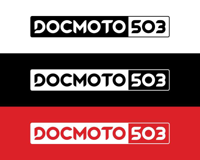 Logo Design entry 1805214 submitted by nsdhyd to the Logo Design for DocMoto503.com run by Edward@cyclecountry.net
