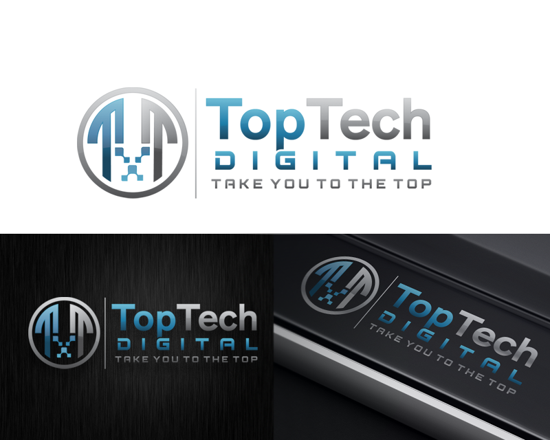 Logo Design entry 1805446 submitted by alex.projector to the Logo Design for TopTech Digital run by chuck@toptechdigital.com