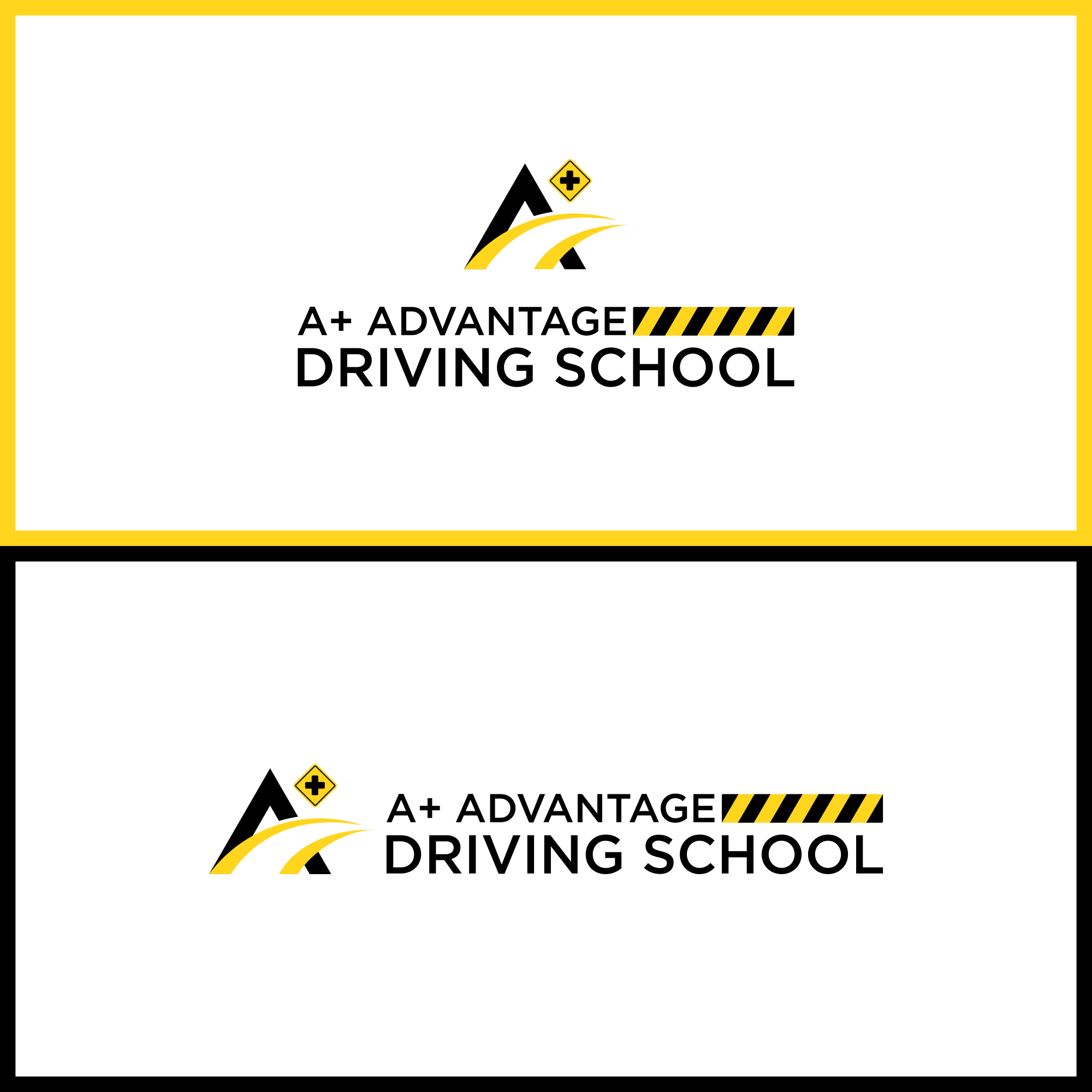 Logo Design entry 1805685 submitted by Abstract BEE to the Logo Design for A+ Advantage Driving School run by aplusadvantagedrivingschool