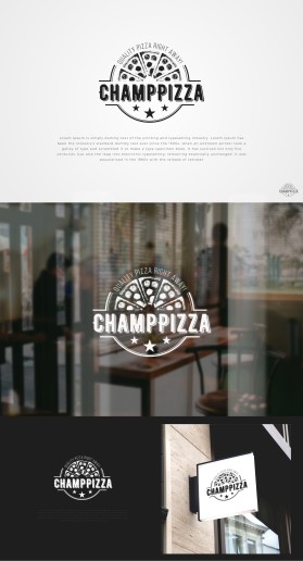 Logo Design entry 1805794 submitted by Farhan to the Logo Design for ChampPizza run by tysonc22
