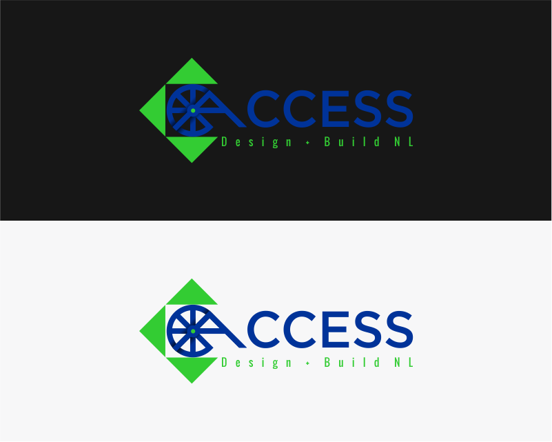 Logo Design entry 1806768 submitted by Atmaji to the Logo Design for Access Design and Build NL run by Swiler7923