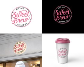 Logo Design entry 1807097 submitted by simple99 to the Logo Design for Sweet Brew Coffee Co. run by Sweetbrewcoffeeco
