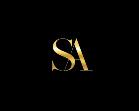 Logo Design entry 1807418 submitted by sendy23 to the Logo Design for Elegant GOLD Two-Letter Logo with "S" and "A" run by Polonius