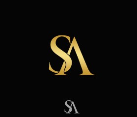 Logo Design Entry 1807444 submitted by Saga09110 to the contest for Elegant GOLD Two-Letter Logo with "S" and "A" run by Polonius