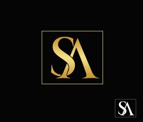 Logo Design entry 1807445 submitted by Dibya93 to the Logo Design for Elegant GOLD Two-Letter Logo with "S" and "A" run by Polonius
