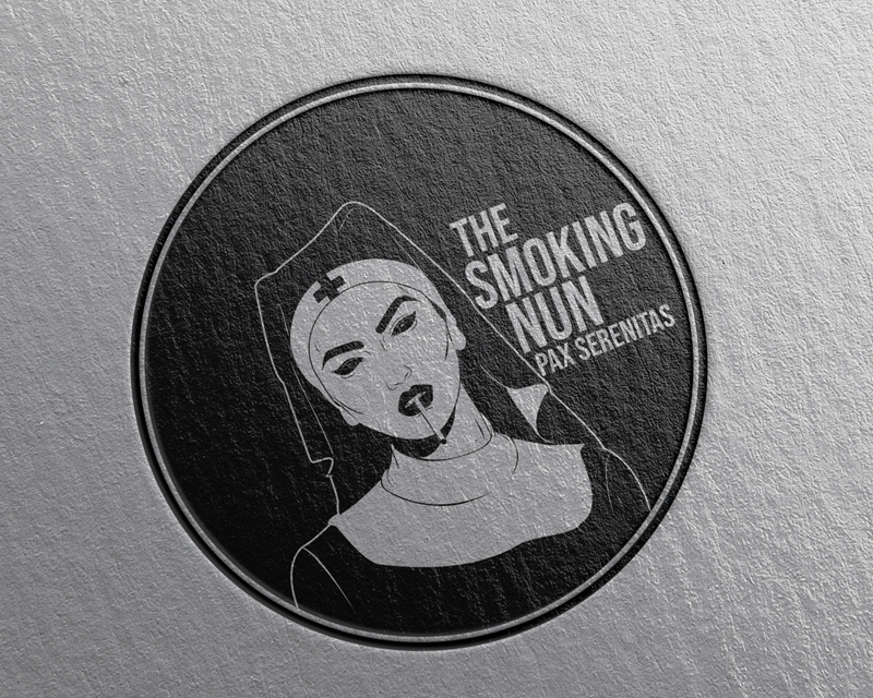 Logo Design entry 1808409 submitted by fuzzyxx to the Logo Design for the smoking nun run by mothersuperior