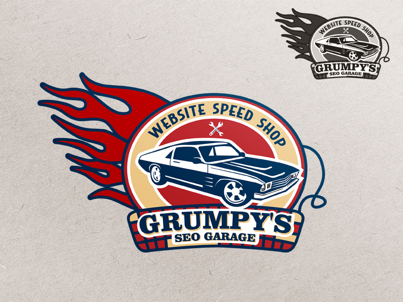Logo Design entry 1811866 submitted by dewi to the Logo Design for Grumpy's SEO Garage and Website Speed Shop run by Beris16