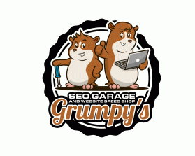 Logo Design entry 1811848 submitted by CUPU to the Logo Design for Grumpy's SEO Garage and Website Speed Shop run by Beris16