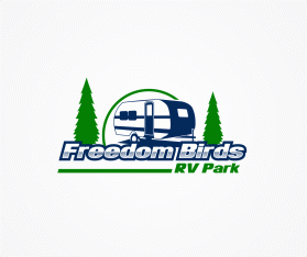 Logo Design entry 1812930 submitted by Artwizard1966 to the Logo Design for Freedom Birds RV Park run by keyelement