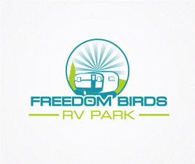 Logo Design entry 1812931 submitted by Saga09110 to the Logo Design for Freedom Birds RV Park run by keyelement