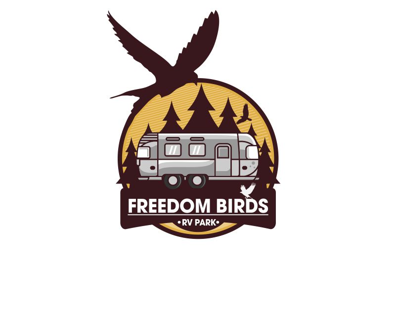 Logo Design entry 1812940 submitted by samj1530 to the Logo Design for Freedom Birds RV Park run by keyelement