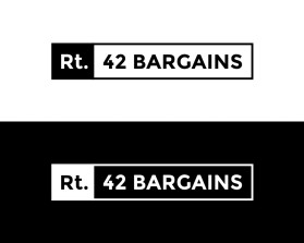 Logo Design entry 1814278 submitted by kembarloro to the Logo Design for Rt. 42 Bargains run by ckrk07