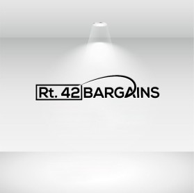 Logo Design entry 1814279 submitted by Om Ganpataye to the Logo Design for Rt. 42 Bargains run by ckrk07