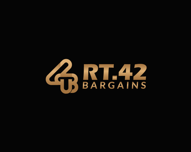 Logo Design entry 1814367 submitted by Doni99art to the Logo Design for Rt. 42 Bargains run by ckrk07