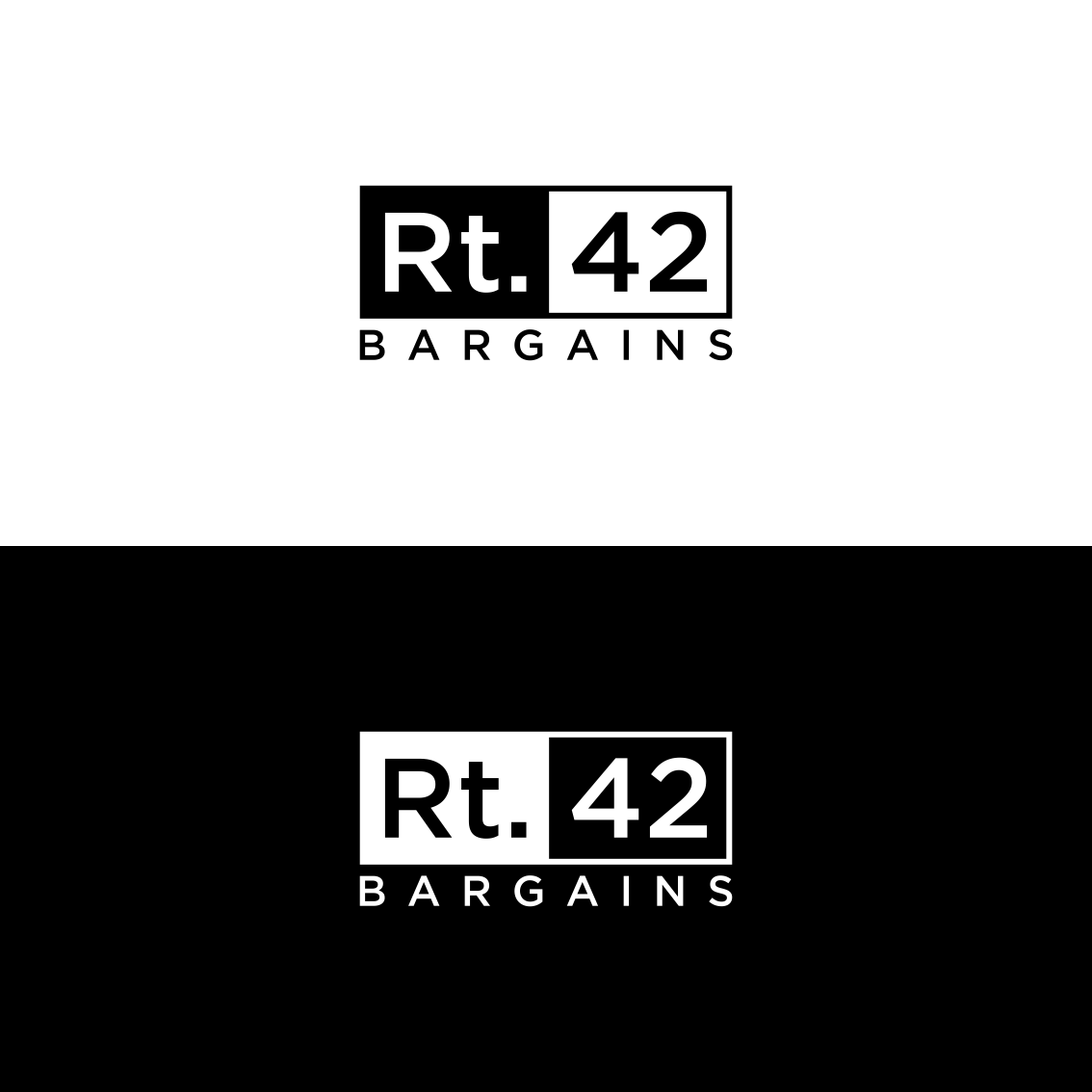 Logo Design entry 1814369 submitted by teponk to the Logo Design for Rt. 42 Bargains run by ckrk07