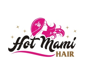 Logo Design entry 1814849 submitted by webandgraphic to the Logo Design for Hot Mami Hair run by maameg