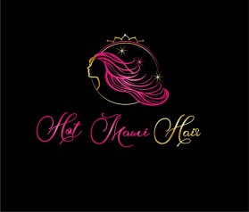 Logo Design entry 1814853 submitted by jump.ant to the Logo Design for Hot Mami Hair run by maameg