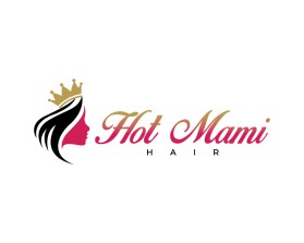 Logo Design Entry 1814867 submitted by s.nita to the contest for Hot Mami Hair run by maameg
