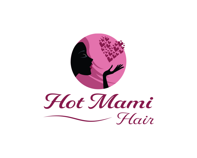 Logo Design entry 1814873 submitted by webandgraphic to the Logo Design for Hot Mami Hair run by maameg