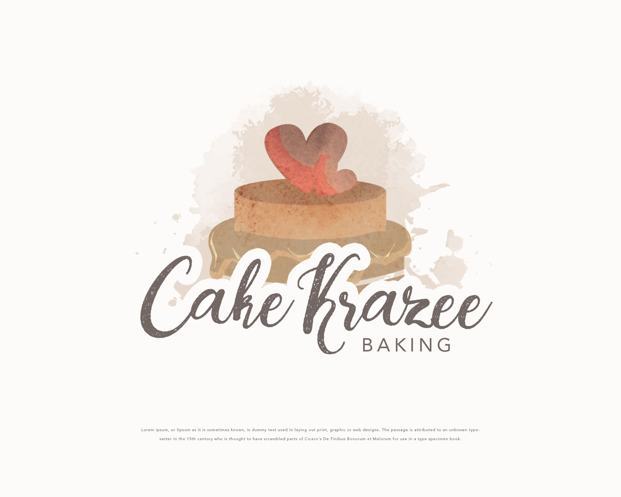 Logo Design entry 1817853 submitted by EdRCreative to the Logo Design for Cake Krazee run by Slimjoe