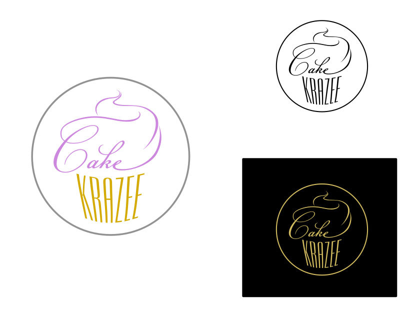 Logo Design entry 1817853 submitted by Jagad Langitan to the Logo Design for Cake Krazee run by Slimjoe