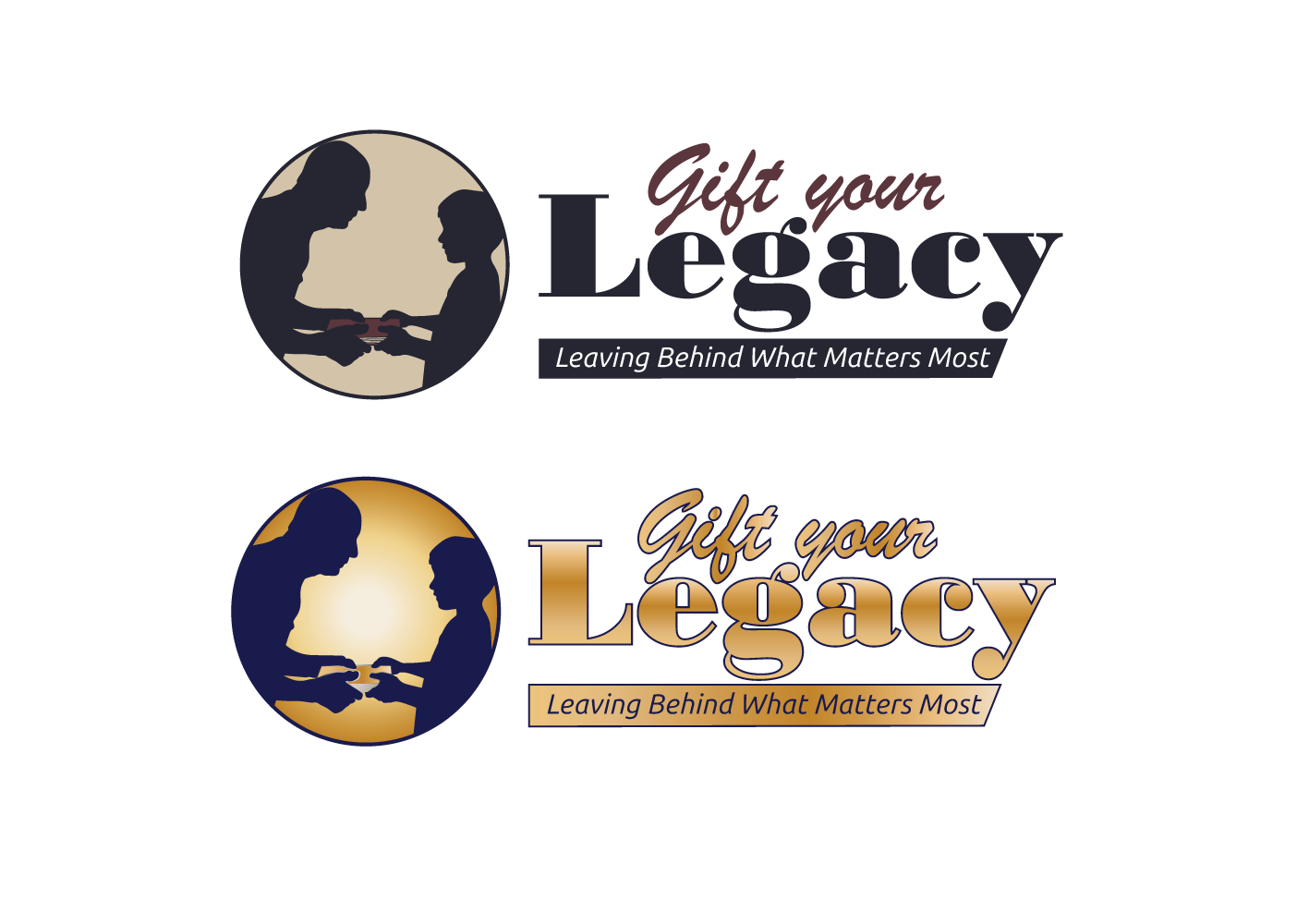 Logo Design entry 1817890 submitted by balsh to the Logo Design for Gift Your Legacy run by Steve Zvonar