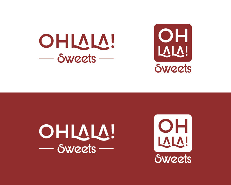 Logo Design entry 1817967 submitted by nsdhyd to the Logo Design for Ohlala! Sweets run by Ohlala!sweets